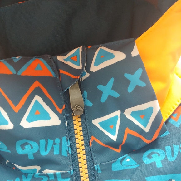 Quiksilver NEW Little Mission Snow Jacket Pyramid Blue - Picture 2 of 11